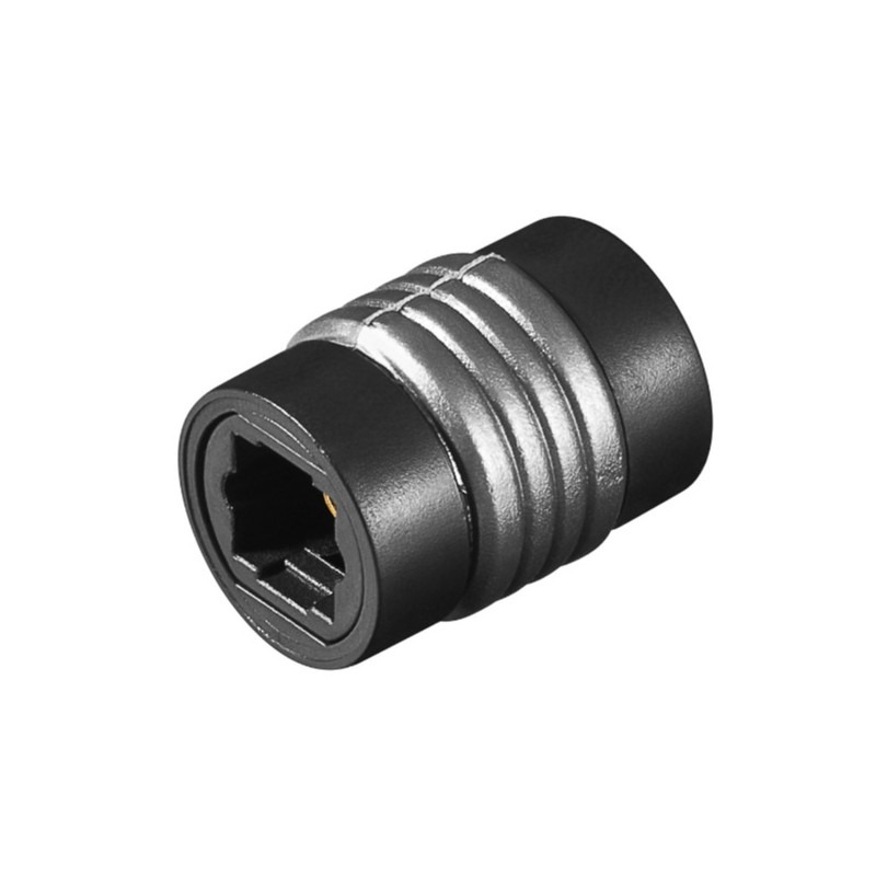  Ljudkabel & ljudadapter - Toslink optisk ljudadapter förlängning hona till hona Toslink optisk ljudadapter förlängning hona till hona